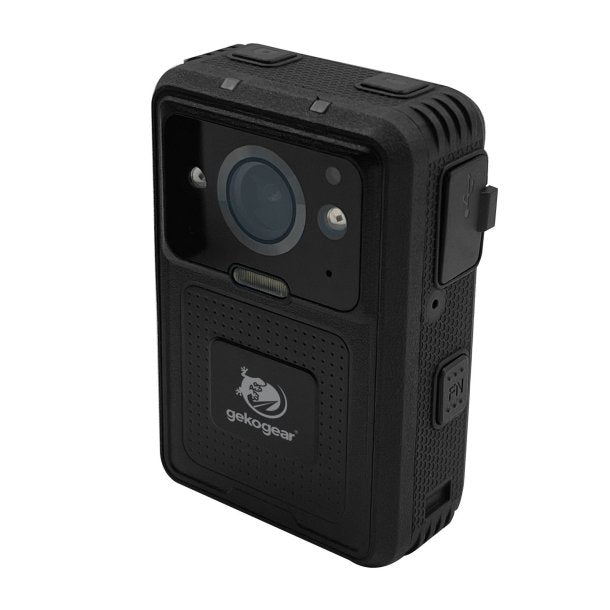 GekoGear Aegis 400 4K Body Camera with GPS & IP67 Protection
