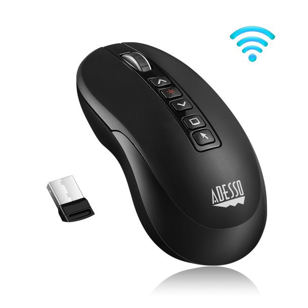 Adesso iMouse P40 Wireless Air Mouse Presenter for STEM Classrooms