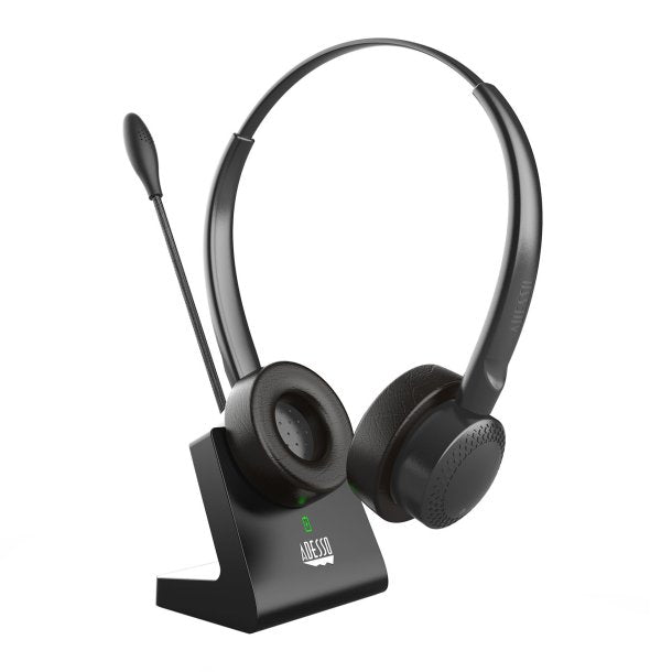 Adesso Xtream P400 Bluetooth Headset with Microphone & Charging Dock