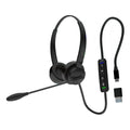 Adesso Xtream P4T-TAA Push-to-Talk USB Headset with Microphone