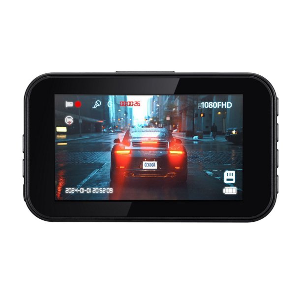 GekoGear Orbit D111 1080P Full HD Dash Camera