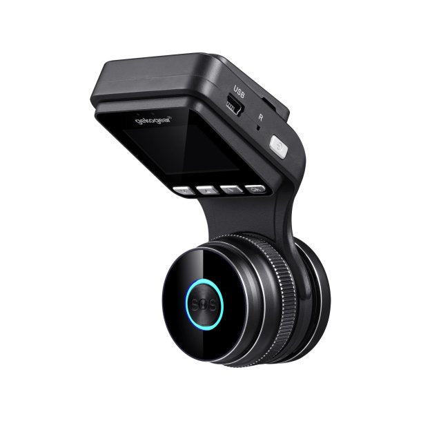 GekoGear Orbit D200 2K Quad HD Dash Camera with 32GB microSD Card