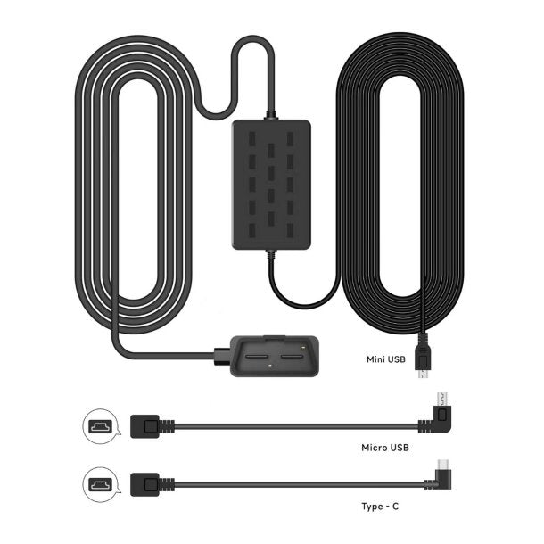 Adesso GekoGear Smart OBD2 Hardwire Kit for Dash Cams