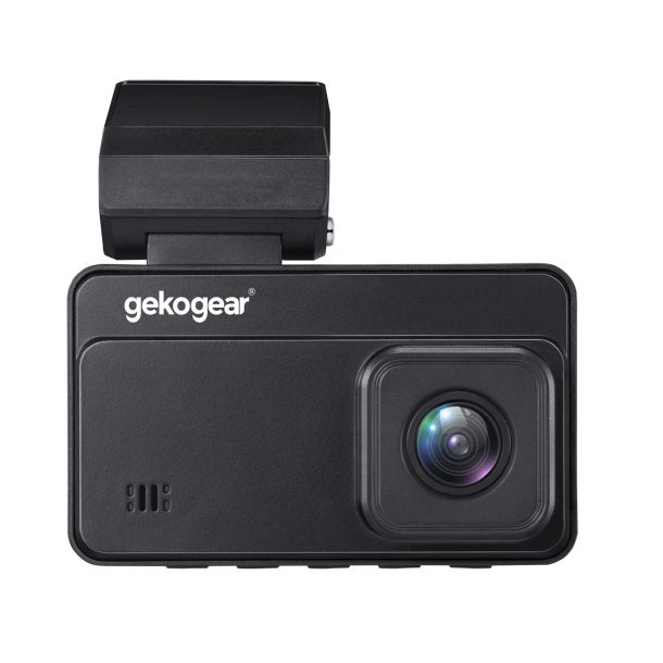 GekoGear Orbit D220 Dual AI-Powered 2K Dash Camera with Rear Camera & GPS
