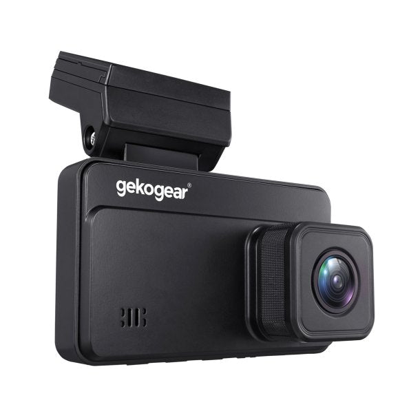 GekoGear Orbit D220 Dual AI-Powered 2K Dash Camera with Rear Camera & GPS