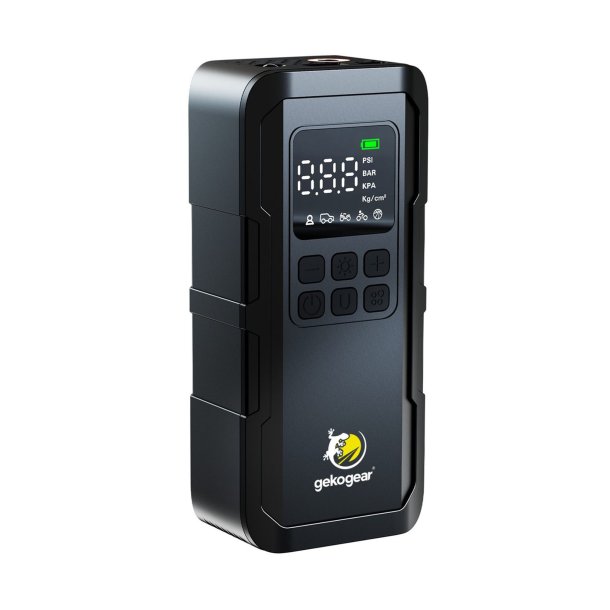 GekoGear AirFlux 100 Portable Air Pump with Digital Display