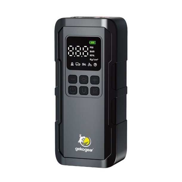 GekoGear AirFlux 100 Portable Air Pump with Digital Display