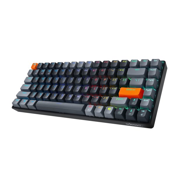 Adesso EasyTouch 1000 Multi-OS Illuminated Wireless Mechanical Mini Keyboard