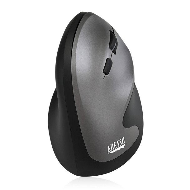 Adesso iMouse A20 Antimicrobial Wireless Vertical Ergonomic Mouse