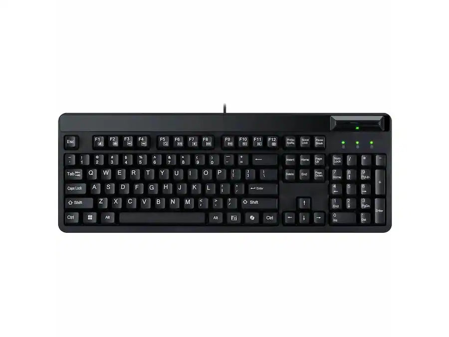 Adesso EasyTouch-130SB Smart Card Keyboard for Classrooms