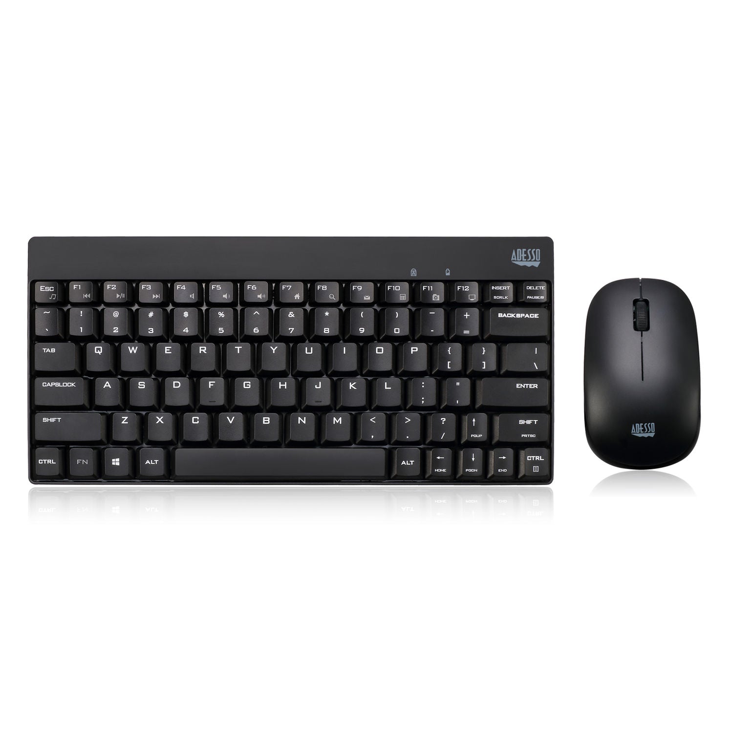 Adesso WKB-1100CB Wireless Mini Keyboard & Mouse Combo