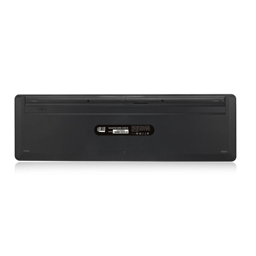 Adesso WKB-5300CB Wireless Presenter Mouse & Full-Size Keyboard Combo