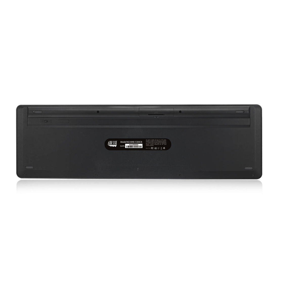 Adesso WKB-5300CB Wireless Presenter Mouse & Full-Size Keyboard Combo