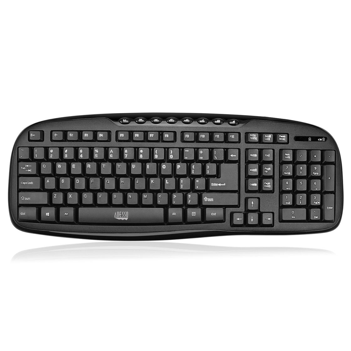 Adesso WKB-1330CB Wireless Desktop Keyboard & Mouse Combo