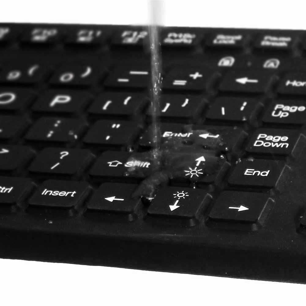 Adesso AKB-270UB Antimicrobial Waterproof Touchpad Keyboard