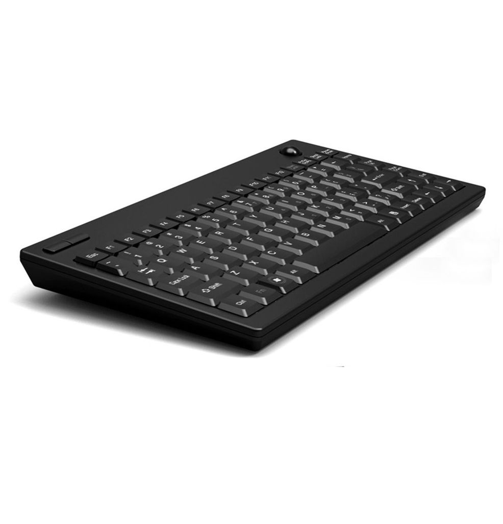 Adesso AKB-310UB Mini USB Keyboard with Integrated Trackball