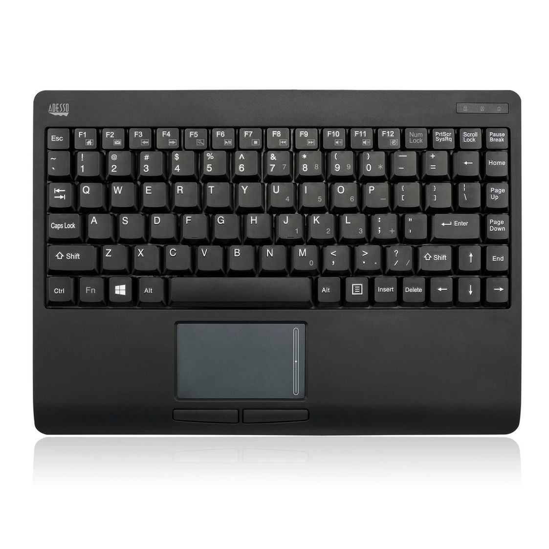 Adesso SlimTouch 4110 Wireless Mini Touchpad Keyboard