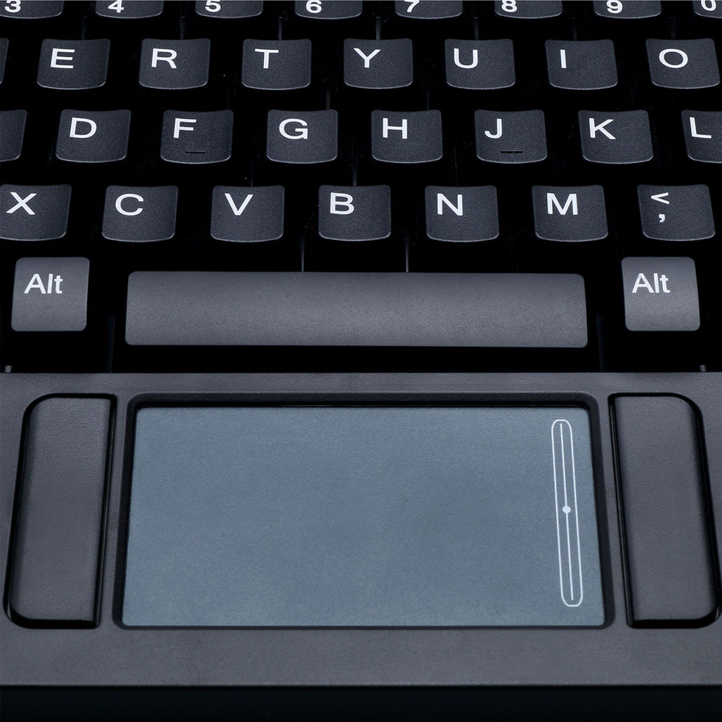 Adesso AKB-425UB Rackmount Touchpad Keyboard