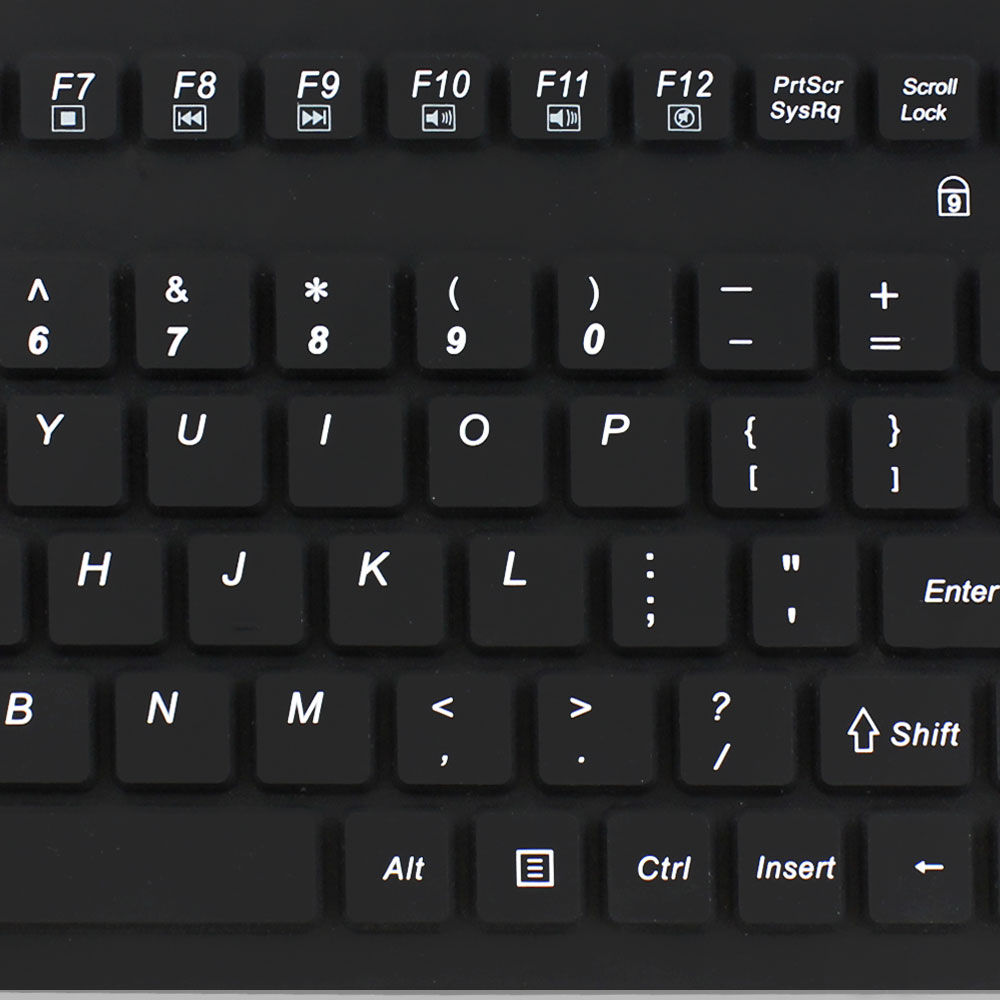Adesso AKB-270UB Antimicrobial Waterproof Touchpad Keyboard