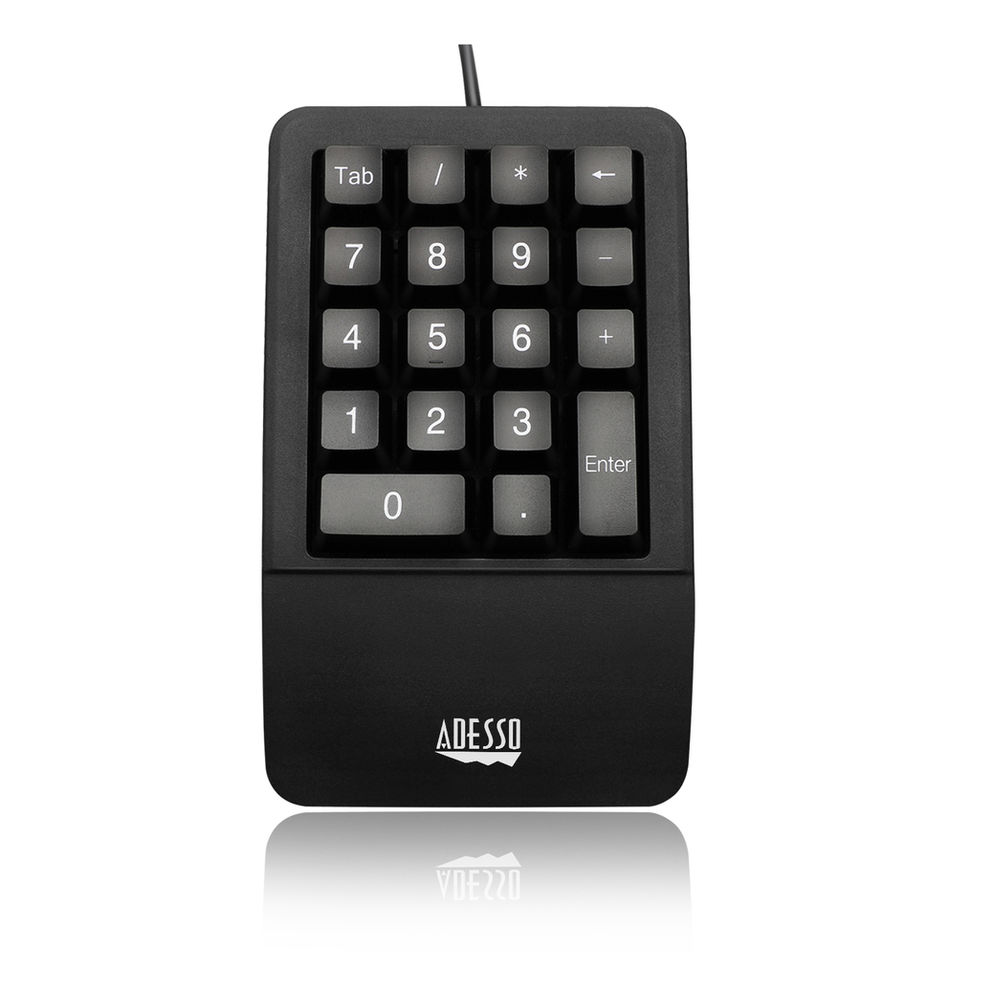 Adesso AKB-618UB Antimicrobial Waterproof USB Numeric Keypad