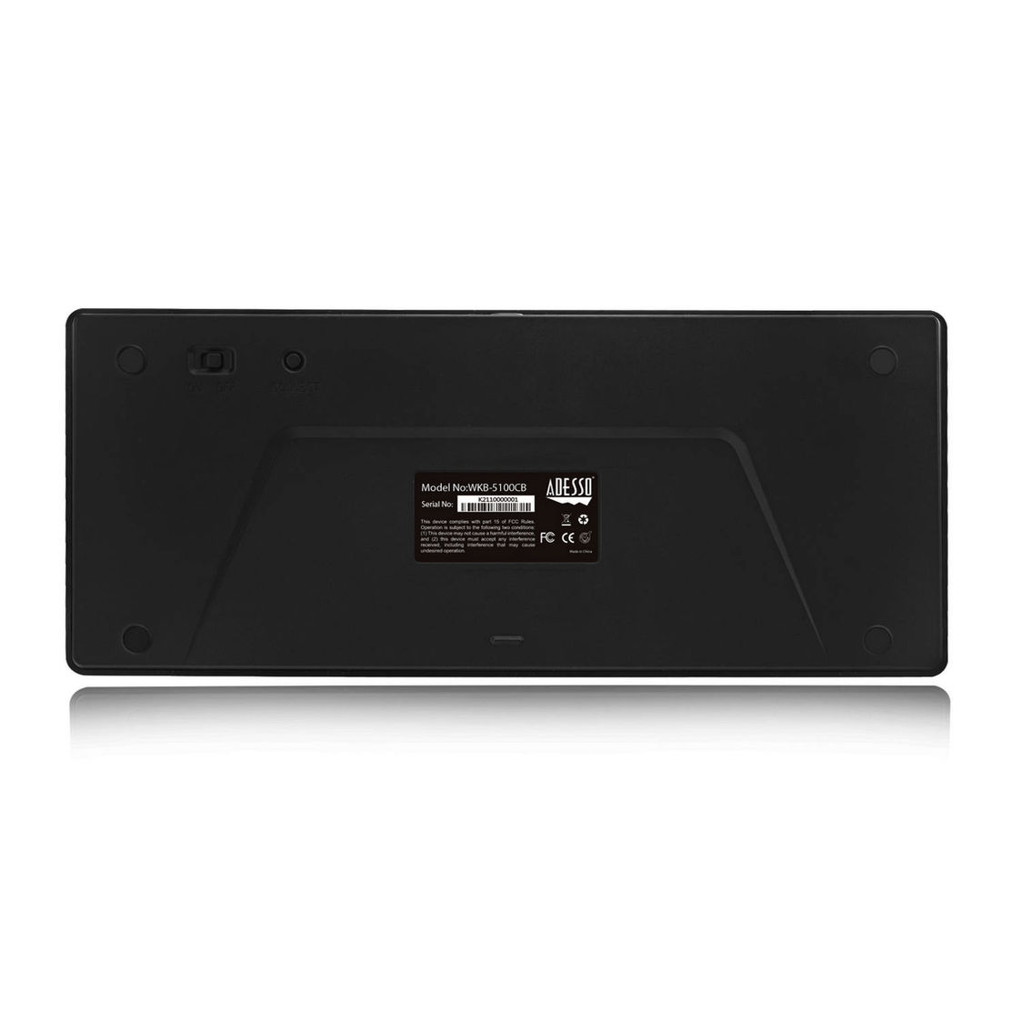 Adesso WKB-5100CB Wireless Air Mouse Presenter with Mini Keyboard