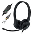 Andrea AC-155 USB-C On-Ear Stereo Classroom Headset