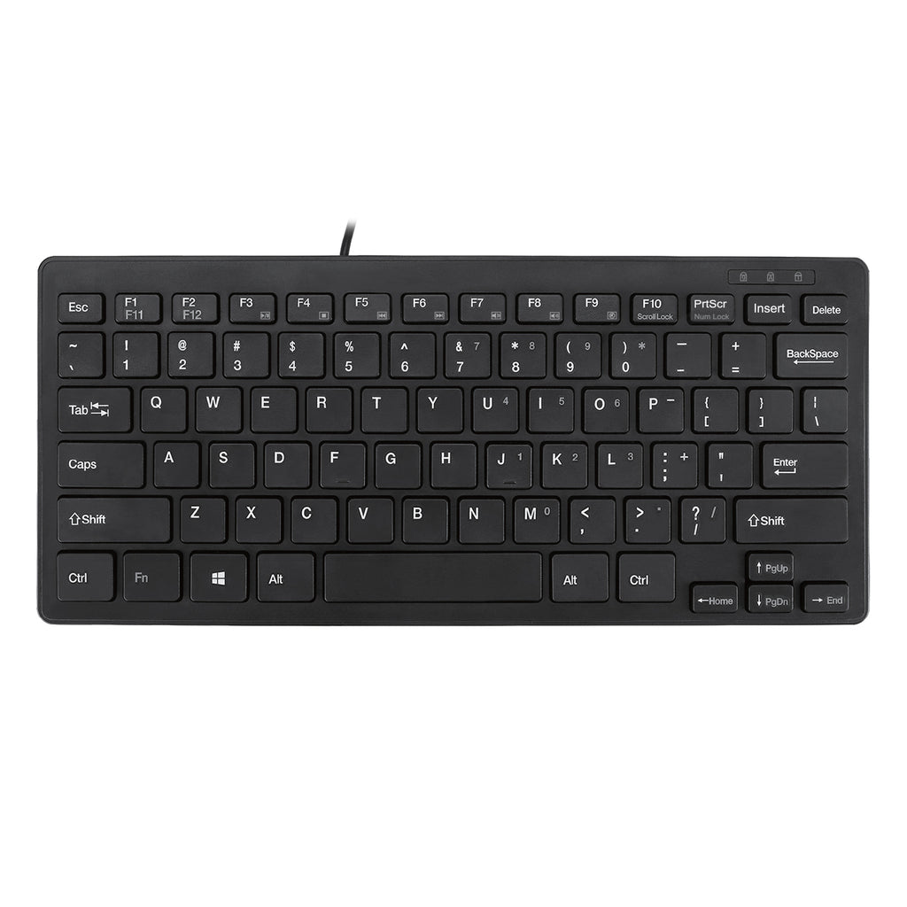 Adesso AKB-111UB Slim Touch Mini USB Keyboard for Classrooms
