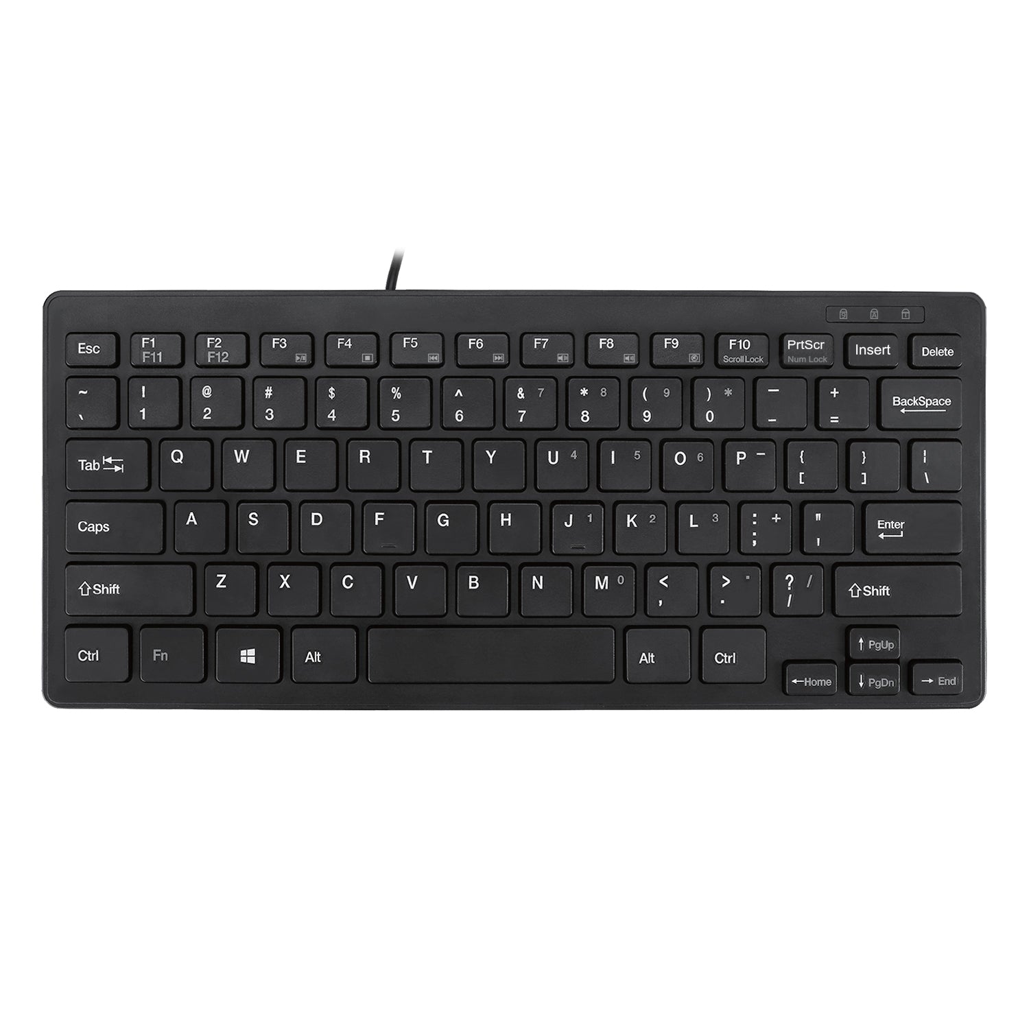 Adesso AKB-111UB Slim Touch Mini USB Keyboard for Classrooms