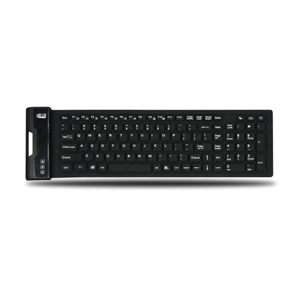 Adesso AKB-222UB Antimicrobial Waterproof Flex Keyboard