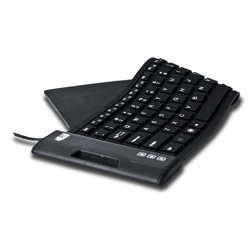 Adesso AKB-222UB Antimicrobial Waterproof Flex Keyboard