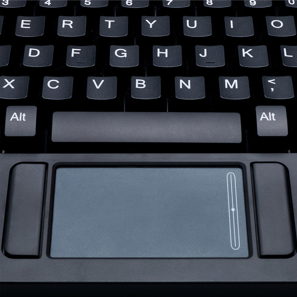 ADESSO AKB-425UB-MRP 1U Rackmount Keyboard with Touchpad Drawer