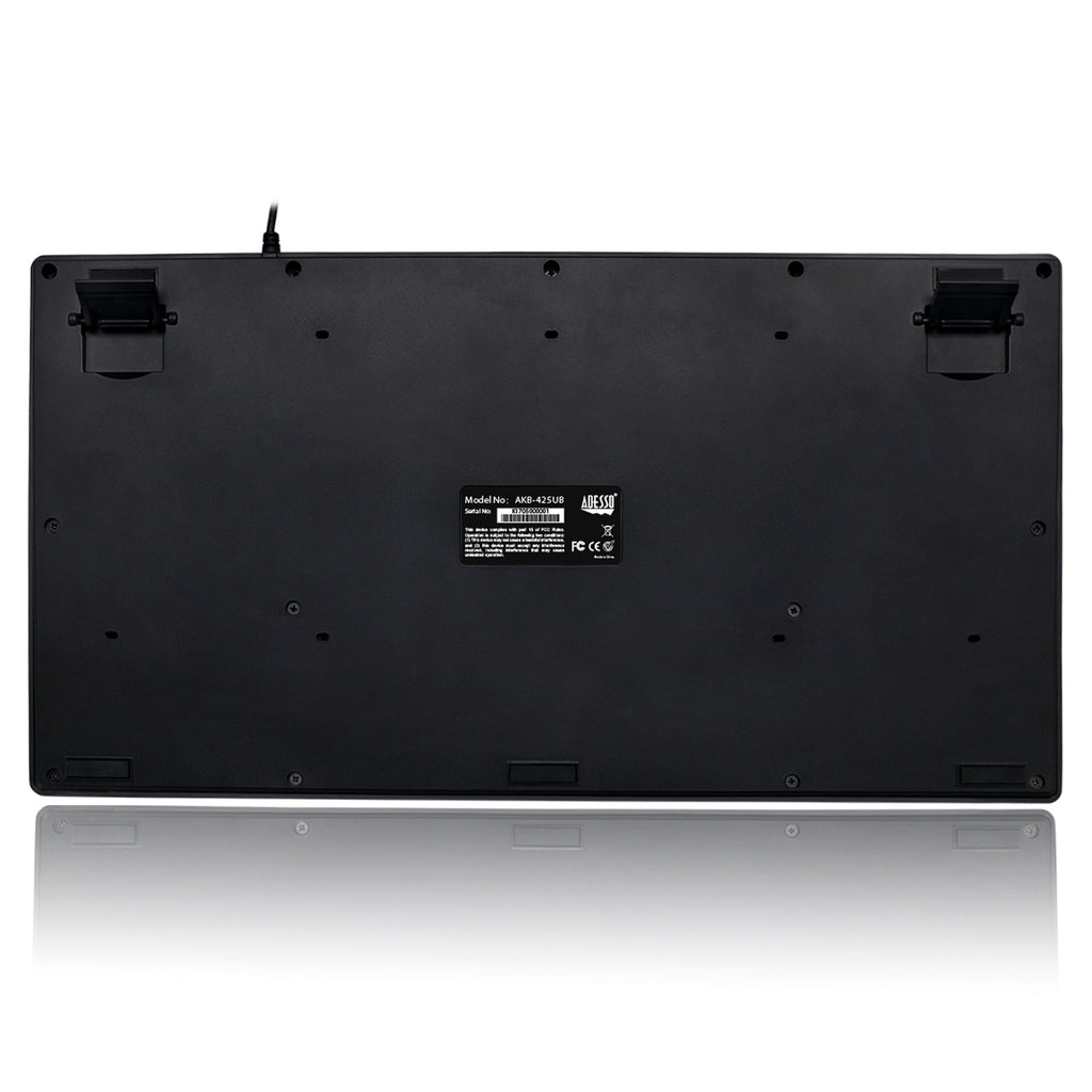 ADESSO AKB-425UB-MRP 1U Rackmount Keyboard with Touchpad Drawer