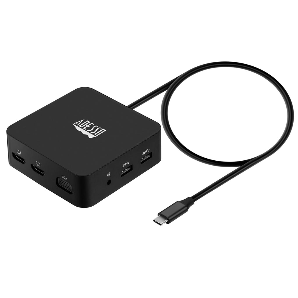 Adesso AUH-4050 10-in-1 USB-C Docking Station for Classrooms