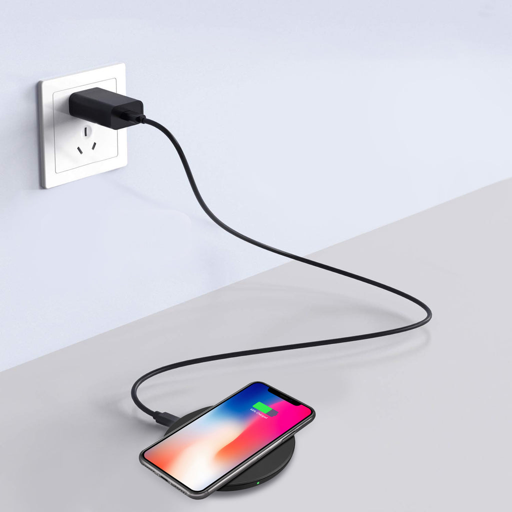 Adesso 10W Qi Wireless Charging Pad for Classrooms and Mobile Devices