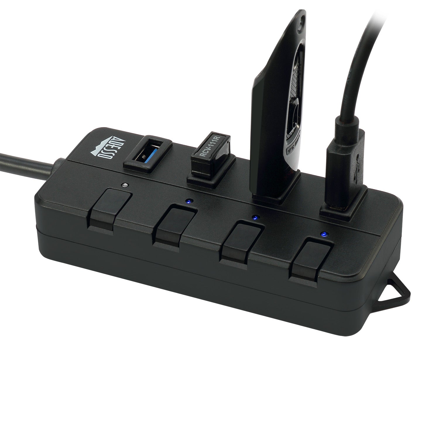 Adesso AUH-3040 4-Port USB 3.0 Hub for Classrooms and STEM Labs