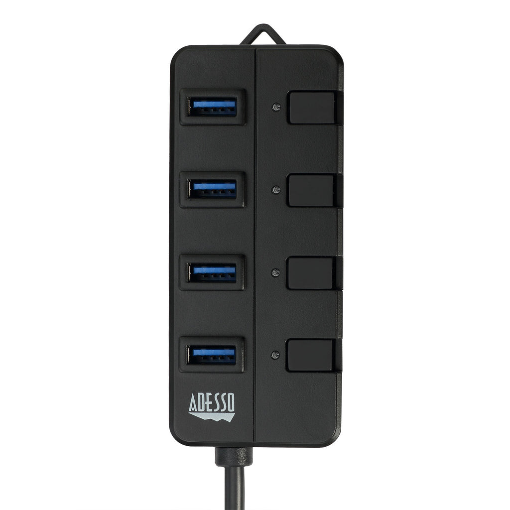 Adesso AUH-3040 4-Port USB 3.0 Hub for Classrooms and STEM Labs