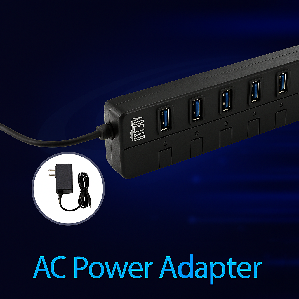 Adesso AUH-3070P 7-Port USB 3.0 Powered Hub