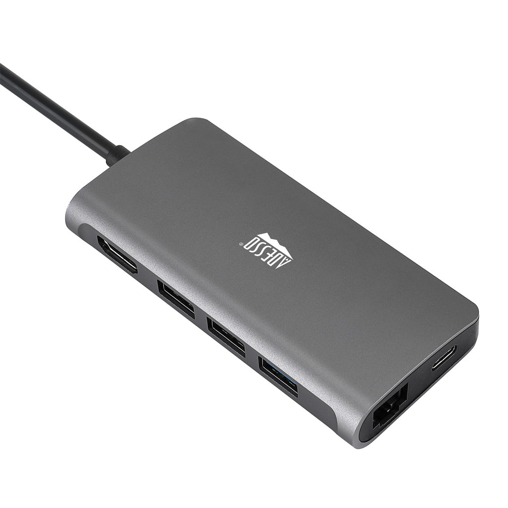 Adesso AUH-4030 8-in-1 USB-C Multiport Hub for Classrooms