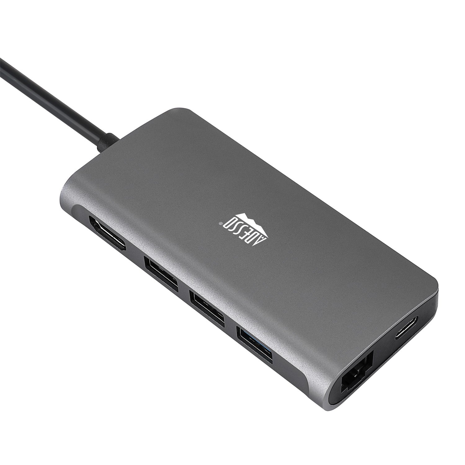 Adesso AUH-4030 8-in-1 USB-C Multiport Hub for Classrooms