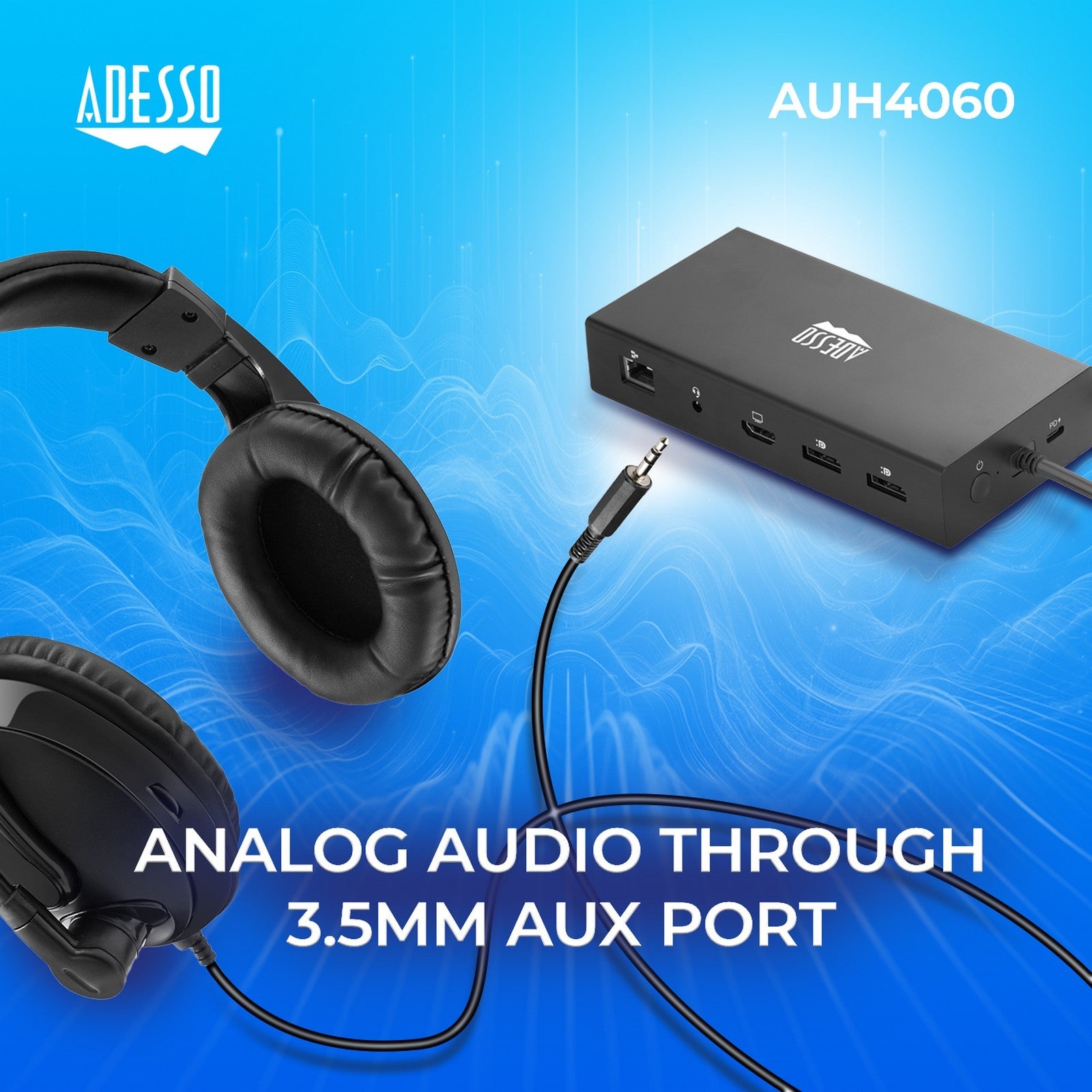 Adesso AUH-4060 12-in-1 USB-C Docking Station