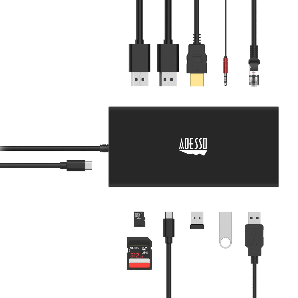 Adesso AUH-4060 12-in-1 USB-C Docking Station