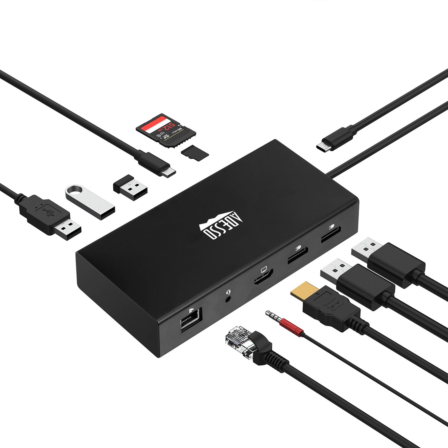 Adesso AUH-4060 12-in-1 USB-C Docking Station