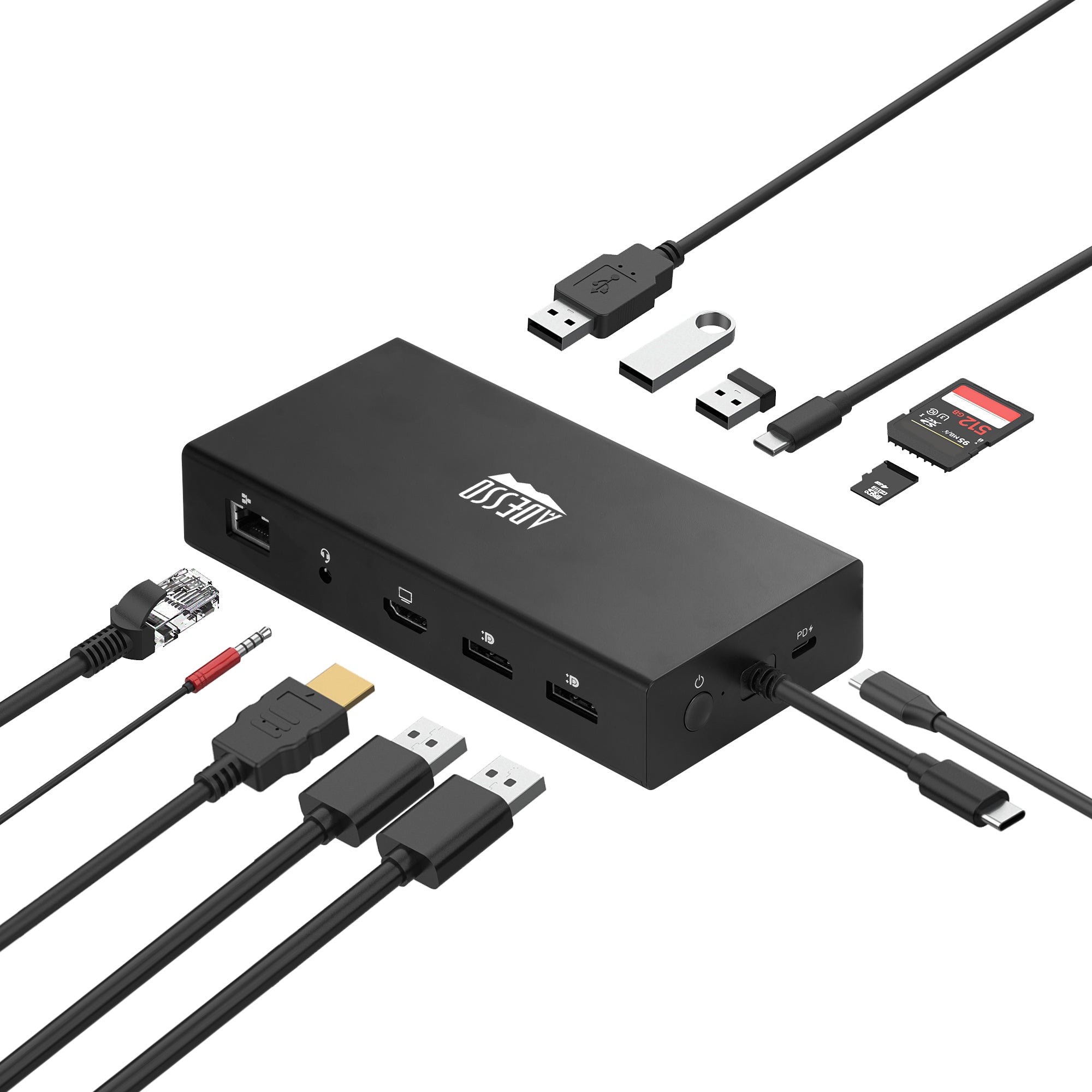 Adesso AUH-4060 12-in-1 USB-C Docking Station