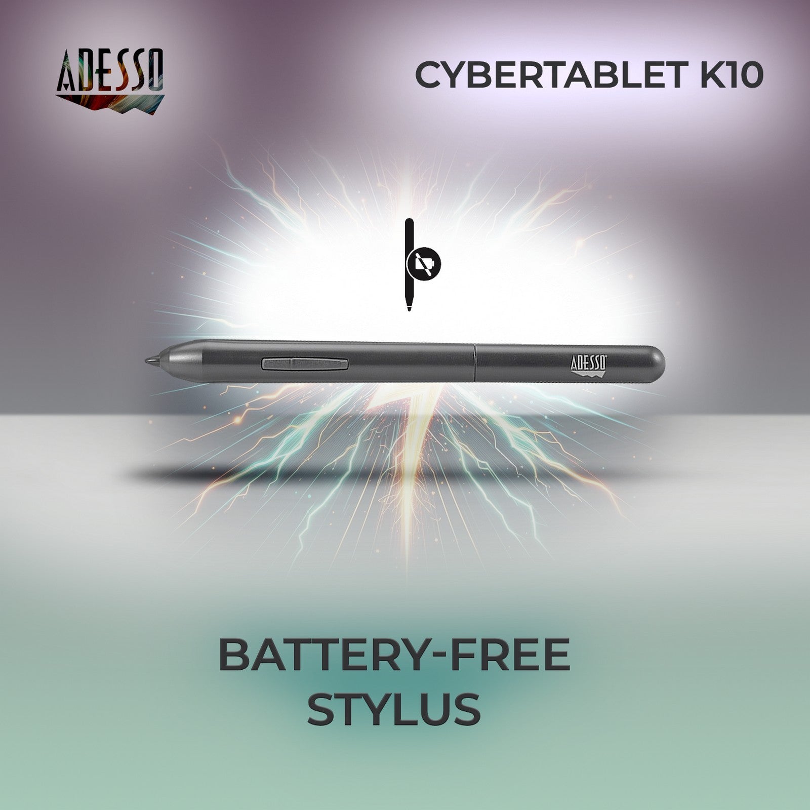Adesso CyberTablet K10 10x6 Graphic Tablet