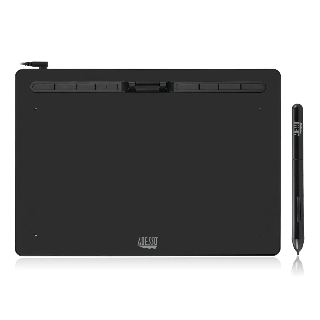 Adesso Cybertablet K12 12x7 Graphic Tablet for Education