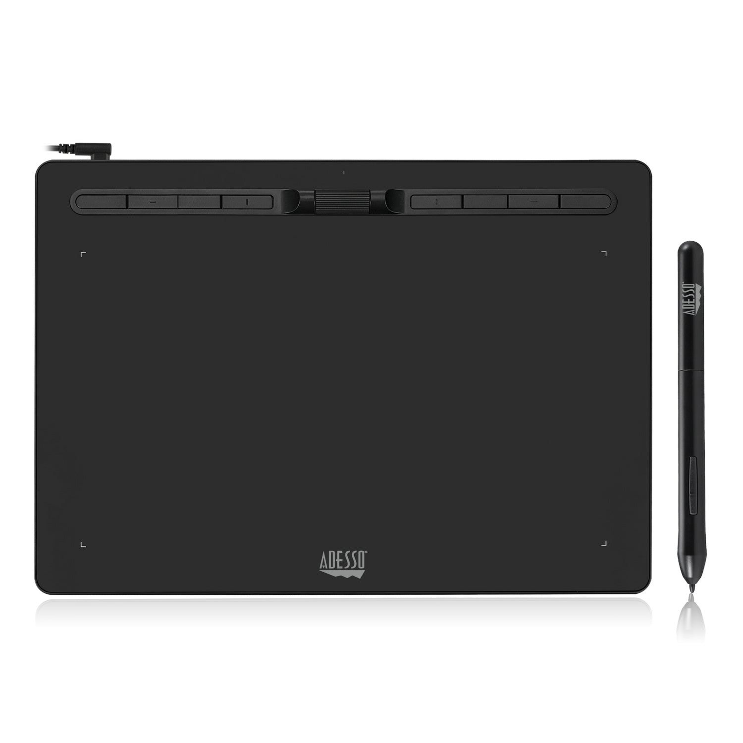 Adesso Cybertablet K12 12x7 Graphic Tablet for Education