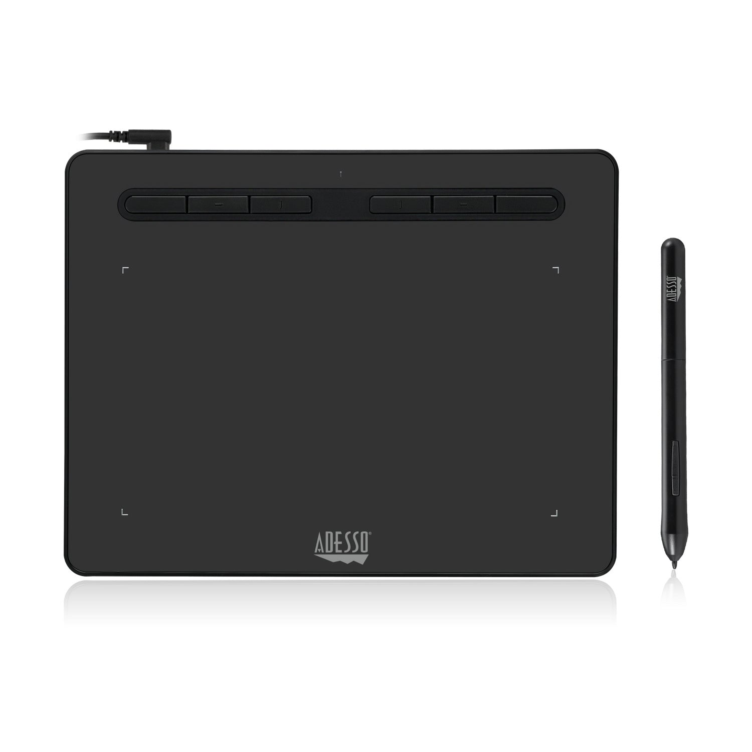 Adesso CyberTablet K8 8x5 Graphic Drawing Tablet for Classrooms