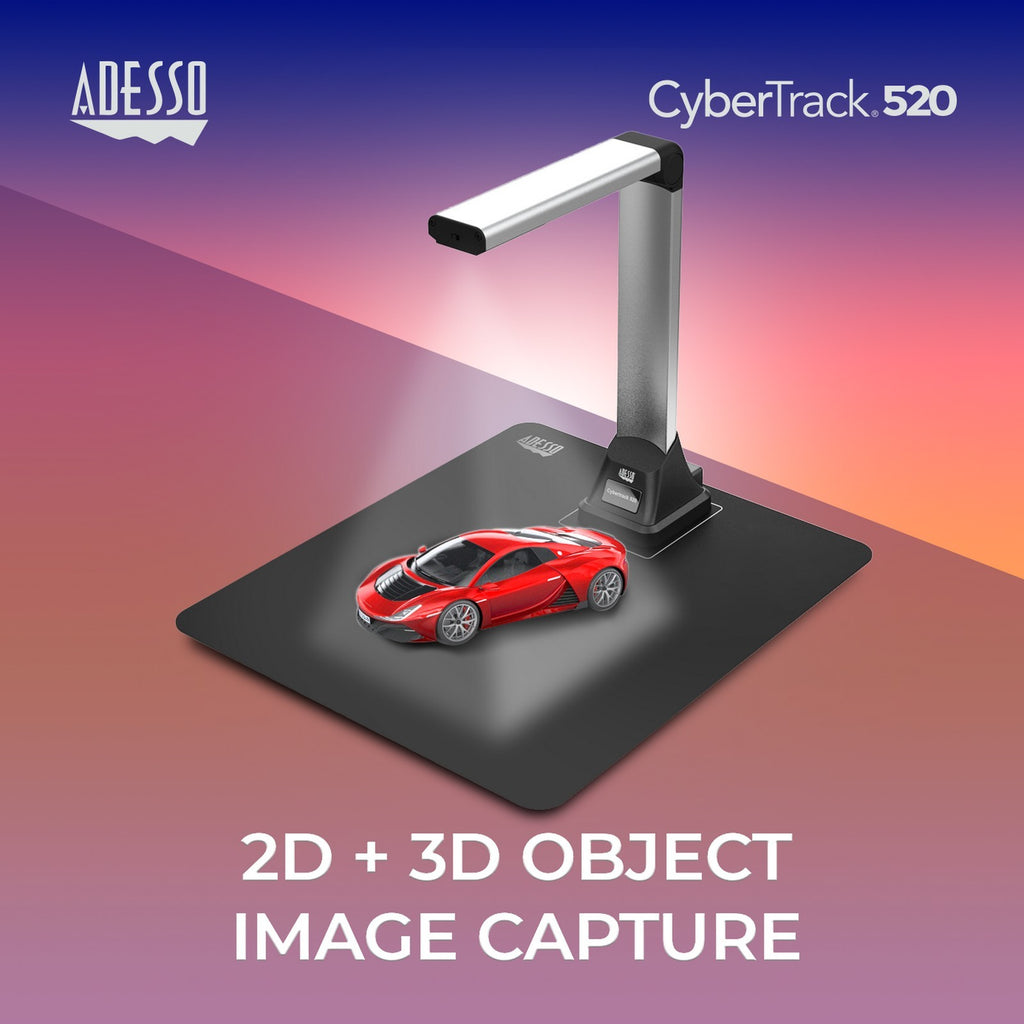 Adesso CyberTrack 520 5MP A4 Document Camera with OCR