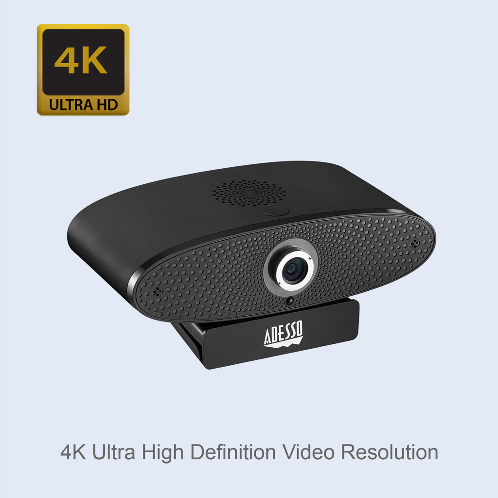 Adesso CyberTrack C100 4K Ultra HD Conference Camera with Speaker & Remote