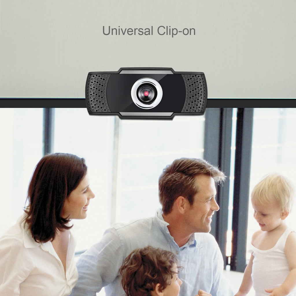 Adesso CyberTrack H4-TAA 1080P HD USB Webcam with Microphone